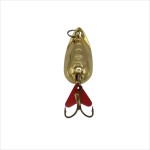 Oscillating fishing lure, Regal Fish, model 8009, 12 grams, golden color